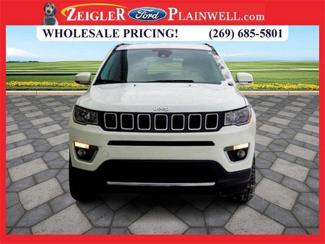 used 2021 Jeep Compass car, priced at $18,551