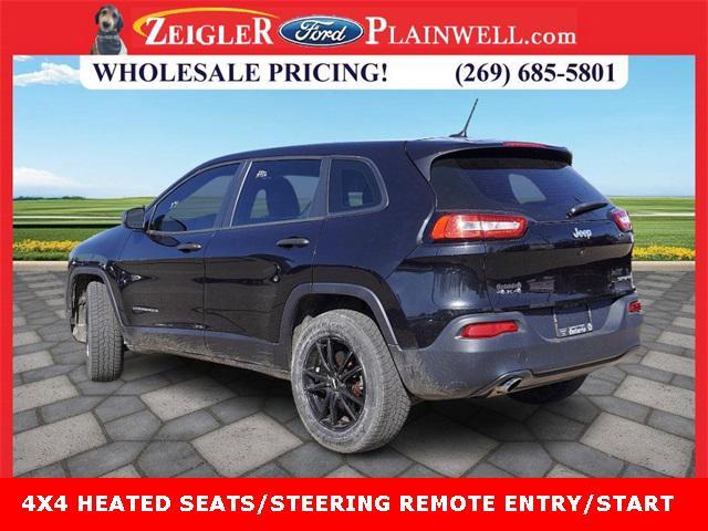 used 2016 Jeep Cherokee car, priced at $14,444