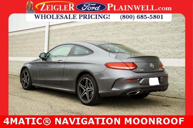 used 2018 Mercedes-Benz C-Class car, priced at $20,991