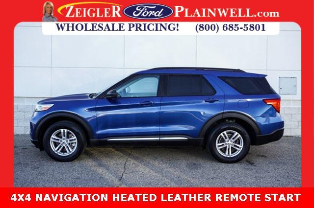 used 2022 Ford Explorer car, priced at $30,993