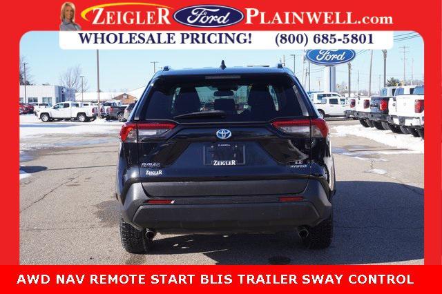 used 2019 Toyota RAV4 Hybrid car, priced at $19,994