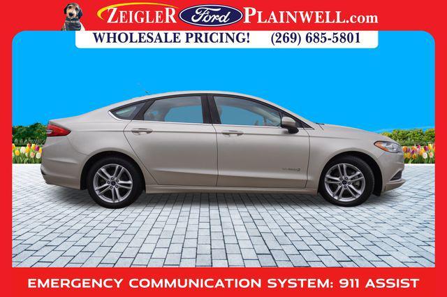 used 2018 Ford Fusion Hybrid car, priced at $16,444