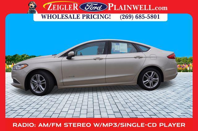used 2018 Ford Fusion Hybrid car, priced at $16,444