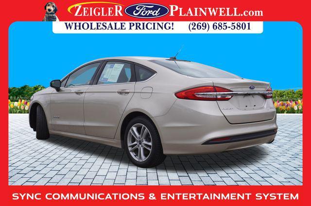 used 2018 Ford Fusion Hybrid car, priced at $16,444