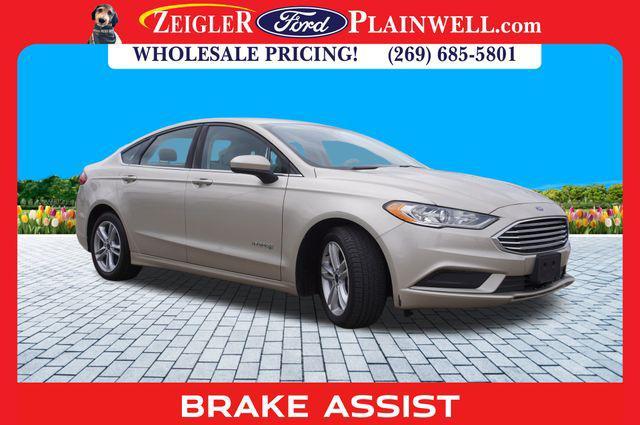 used 2018 Ford Fusion Hybrid car, priced at $16,444