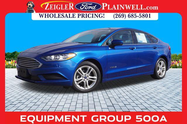used 2018 Ford Fusion Hybrid car, priced at $15,991