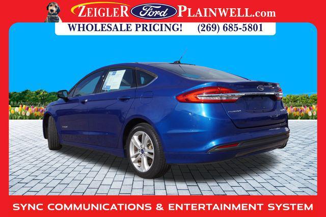 used 2018 Ford Fusion Hybrid car, priced at $15,991