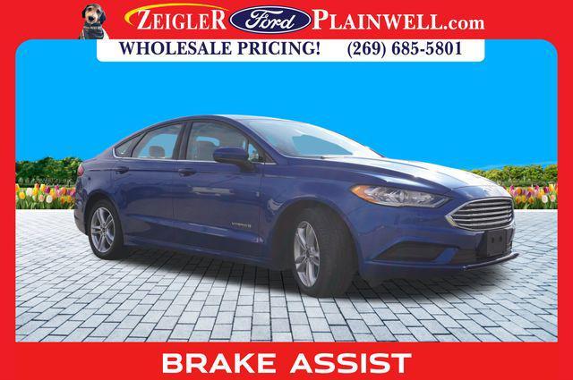 used 2018 Ford Fusion Hybrid car, priced at $15,991