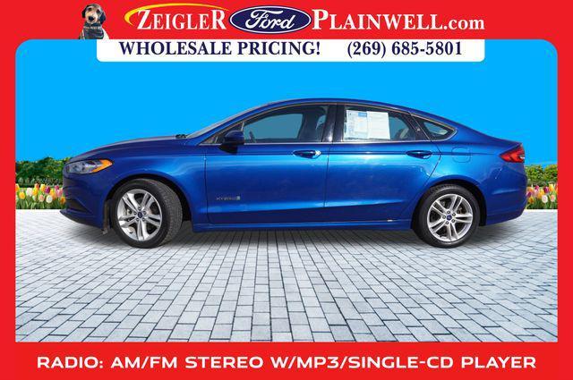 used 2018 Ford Fusion Hybrid car, priced at $15,991