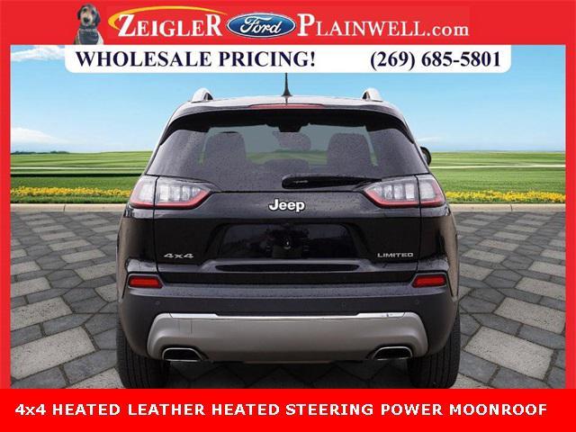 used 2021 Jeep Cherokee car, priced at $22,222
