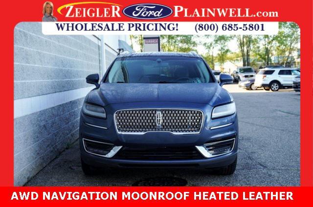 used 2019 Lincoln Nautilus car, priced at $24,944