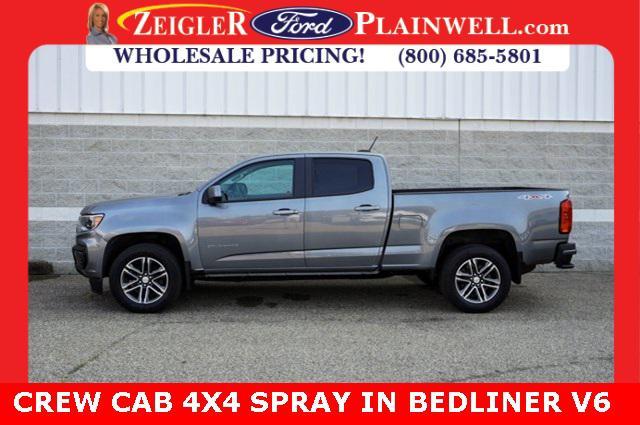 used 2021 Chevrolet Colorado car, priced at $29,991