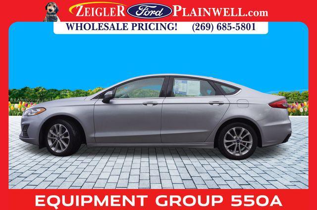 used 2020 Ford Fusion car, priced at $14,321
