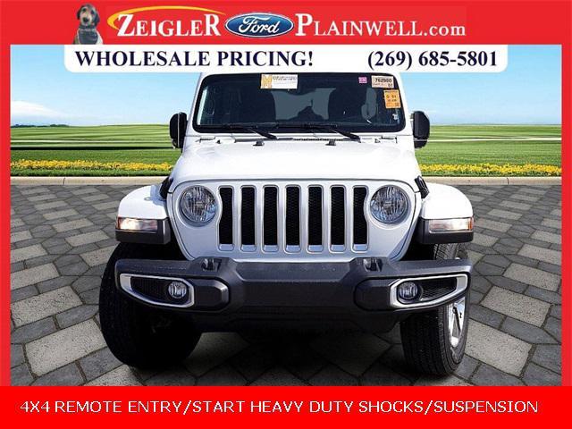 used 2021 Jeep Wrangler Unlimited car, priced at $29,971