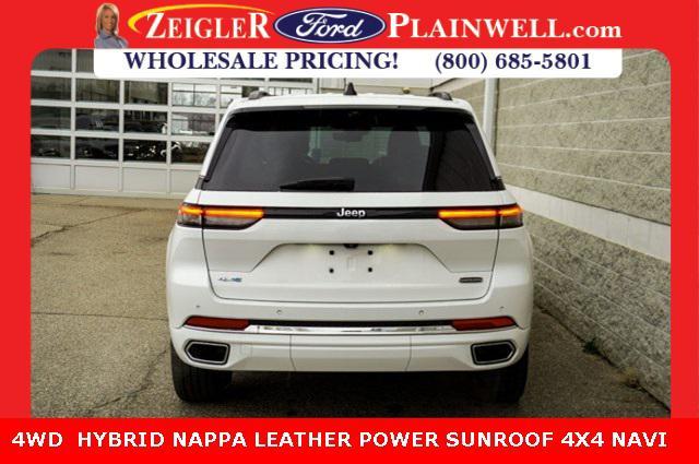 used 2023 Jeep Grand Cherokee 4xe car, priced at $34,244