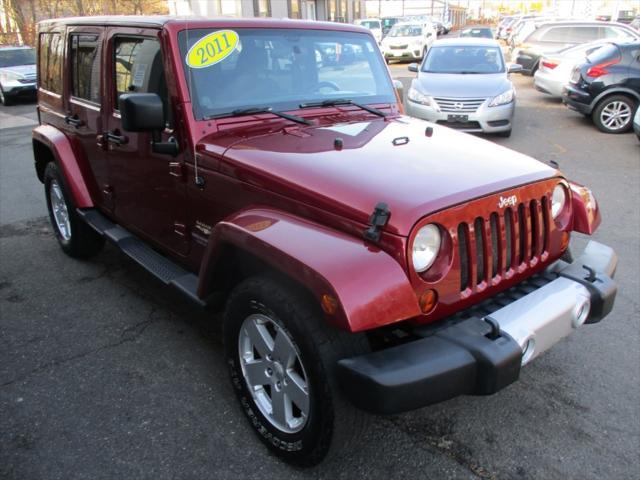 used 2011 Jeep Wrangler Unlimited car, priced at $12,900