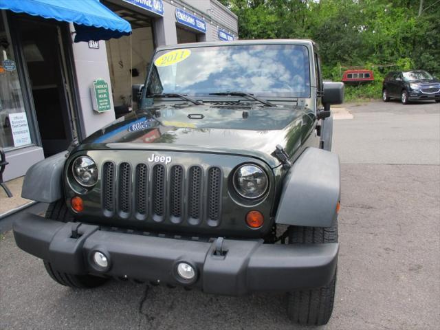 used 2011 Jeep Wrangler Unlimited car, priced at $11,900