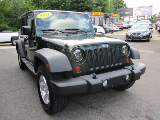 used 2011 Jeep Wrangler Unlimited car, priced at $11,900