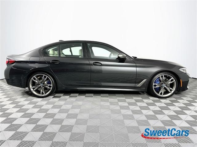 used 2023 BMW M550 car, priced at $66,995