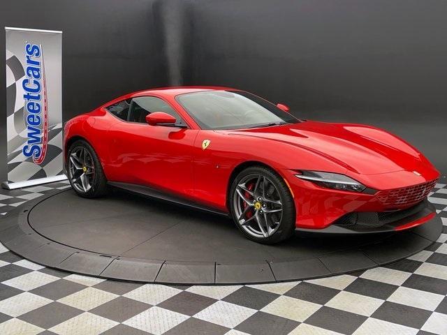 used 2021 Ferrari Roma car, priced at $224,995
