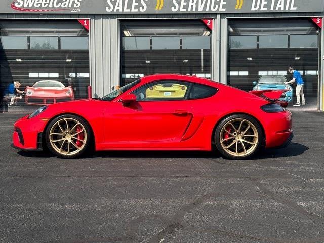 used 2022 Porsche 718 Cayman car, priced at $139,995