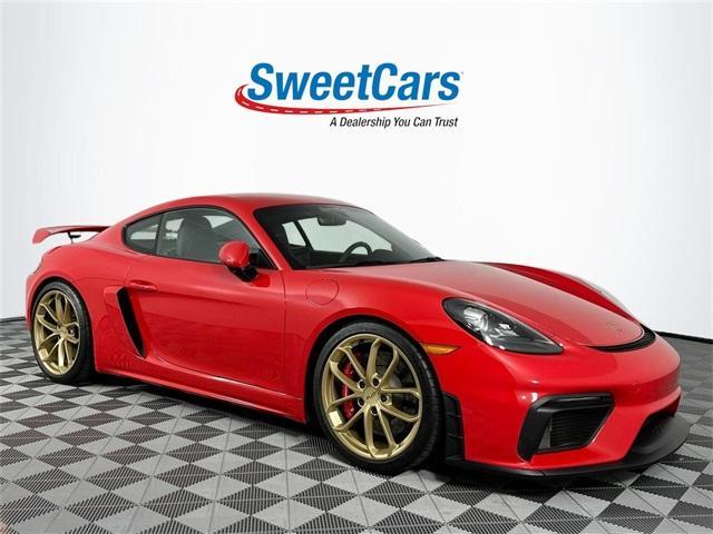 used 2022 Porsche 718 Cayman car, priced at $135,295