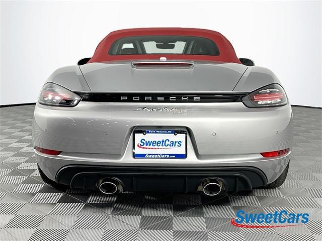 used 2022 Porsche 718 Boxster car, priced at $103,995