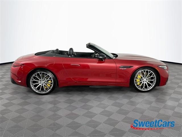 used 2023 Mercedes-Benz AMG SL 55 car, priced at $109,995