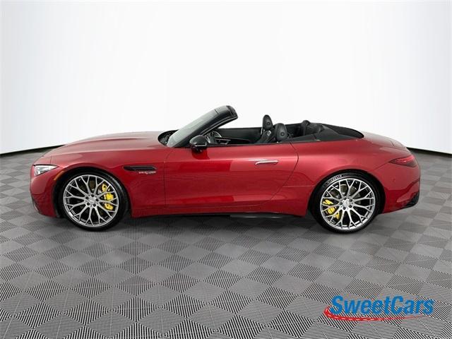 used 2023 Mercedes-Benz AMG SL 55 car, priced at $109,995