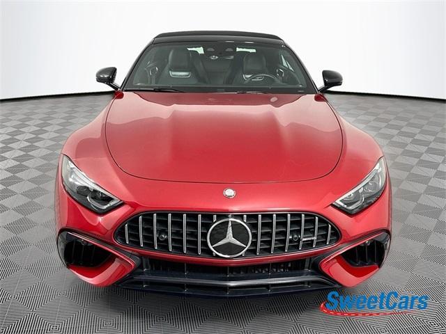 used 2023 Mercedes-Benz AMG SL 55 car, priced at $109,995