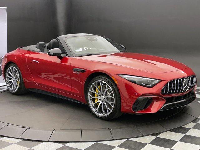 used 2023 Mercedes-Benz AMG SL 55 car, priced at $113,995