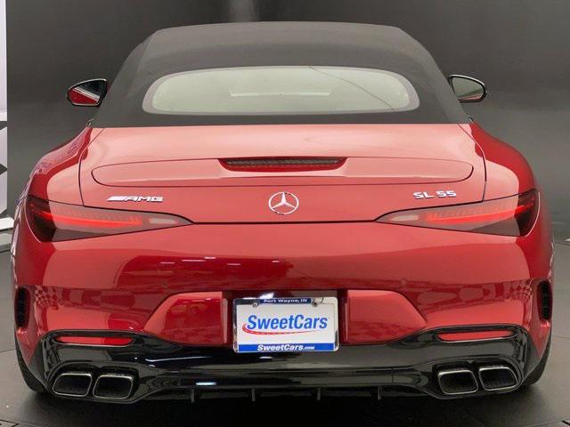 used 2023 Mercedes-Benz AMG SL 55 car, priced at $113,995