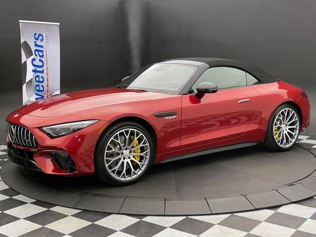 used 2023 Mercedes-Benz AMG SL 55 car, priced at $113,995