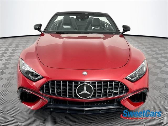 used 2023 Mercedes-Benz AMG SL 55 car, priced at $109,995