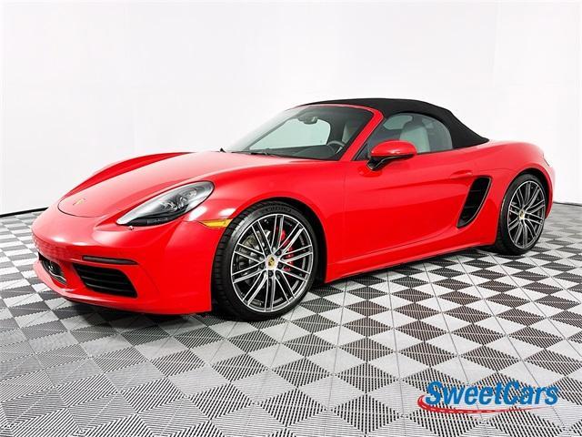 used 2024 Porsche 718 Boxster car, priced at $95,995