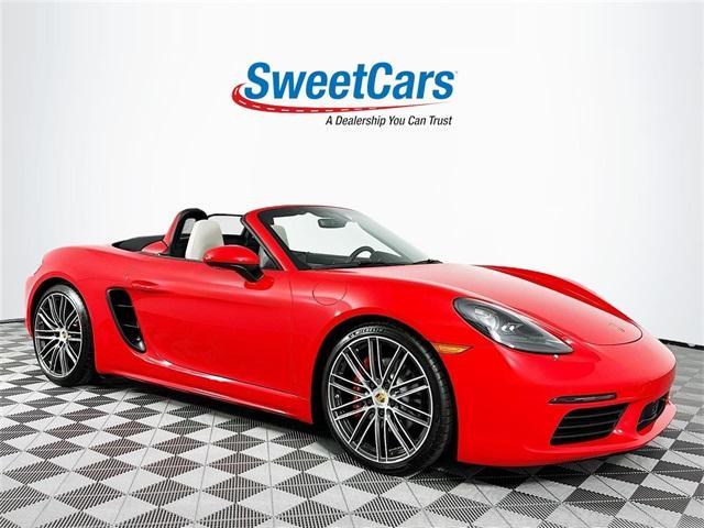 used 2024 Porsche 718 Boxster car, priced at $94,995