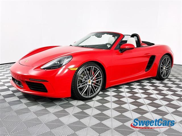 used 2024 Porsche 718 Boxster car, priced at $95,995