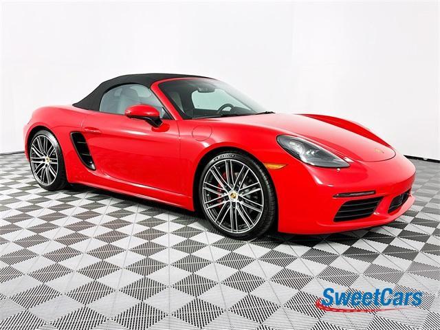 used 2024 Porsche 718 Boxster car, priced at $95,995
