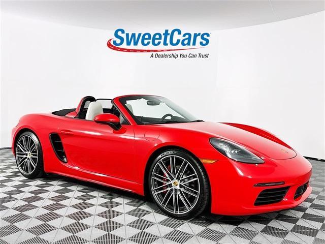 used 2024 Porsche 718 Boxster car, priced at $95,995