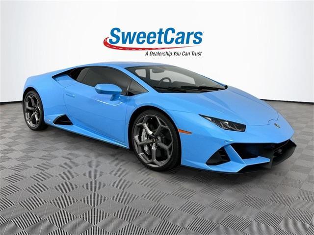 used 2022 Lamborghini Huracan EVO car, priced at $307,995