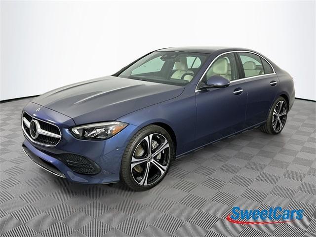 used 2024 Mercedes-Benz C-Class car, priced at $45,995