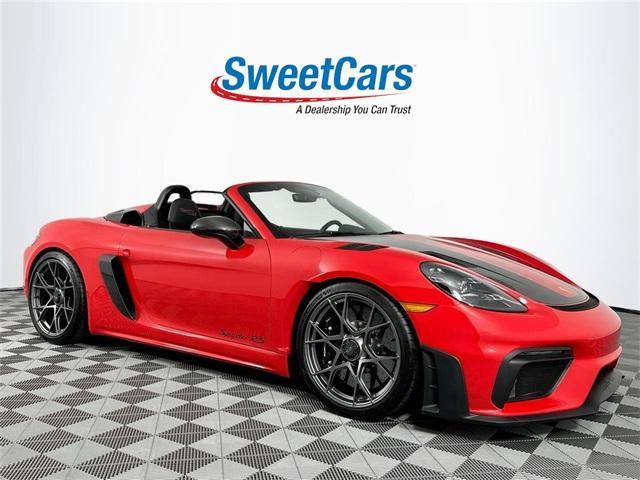 used 2024 Porsche 718 Spyder car, priced at $225,995