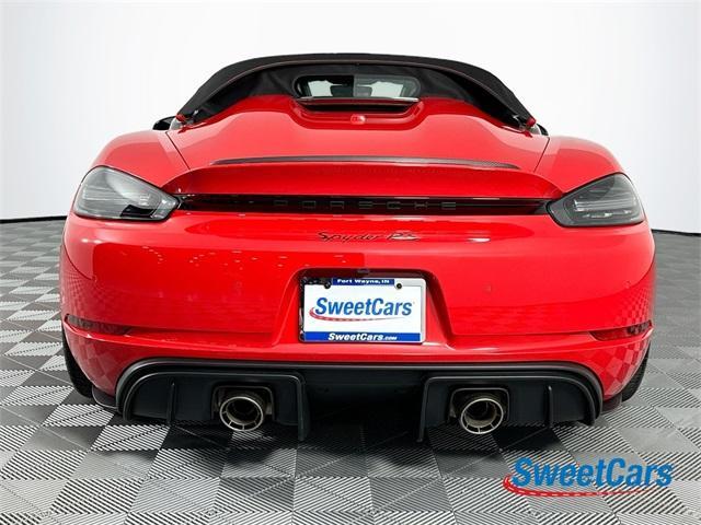 used 2024 Porsche 718 Spyder car, priced at $225,995