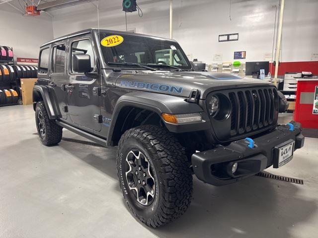 used 2022 Jeep Wrangler Unlimited 4xe car, priced at $35,850