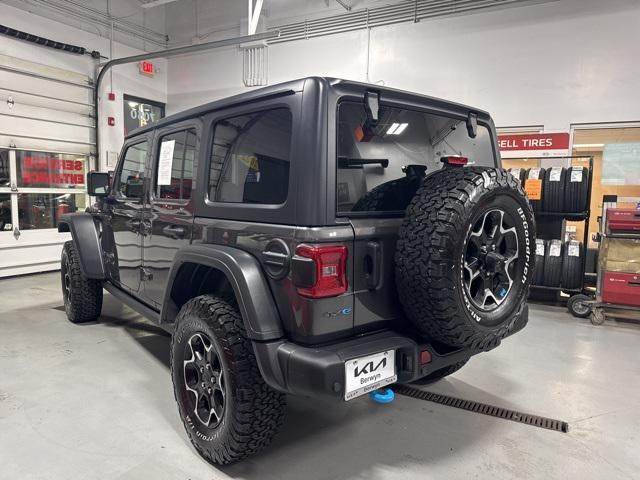 used 2022 Jeep Wrangler Unlimited 4xe car, priced at $35,850