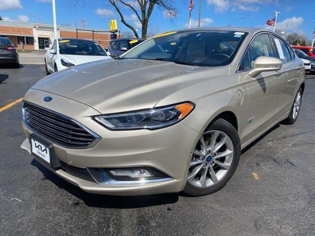 used 2017 Ford Fusion Energi car, priced at $12,787
