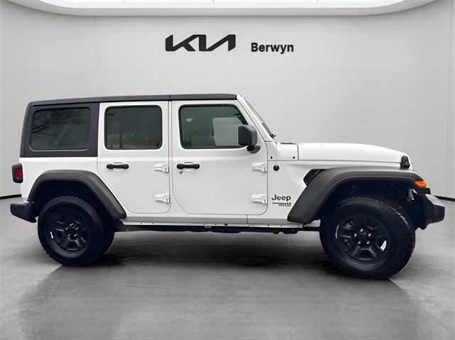 used 2021 Jeep Wrangler Unlimited car, priced at $26,423