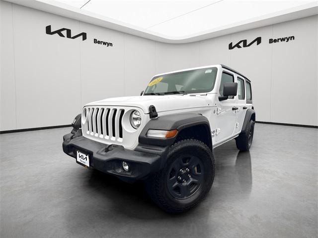 used 2021 Jeep Wrangler Unlimited car, priced at $25,723