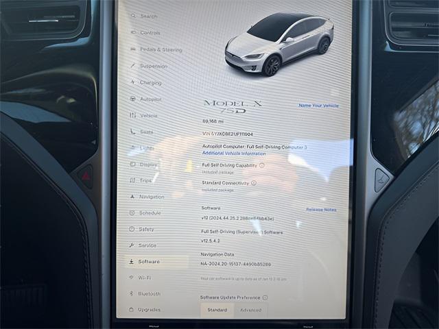 used 2018 Tesla Model X car, priced at $27,823