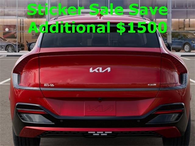 new 2024 Kia EV6 car, priced at $58,195